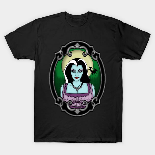 LILY MUNSTER T-Shirt by VixxxenDigitalDesign